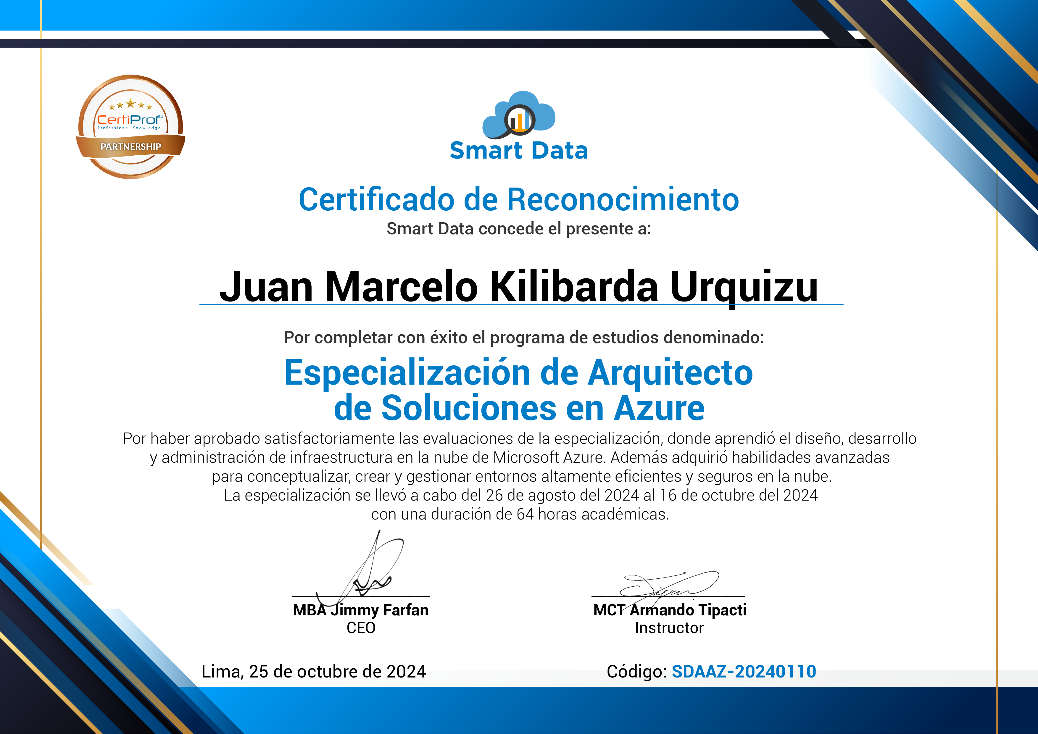 Certificado