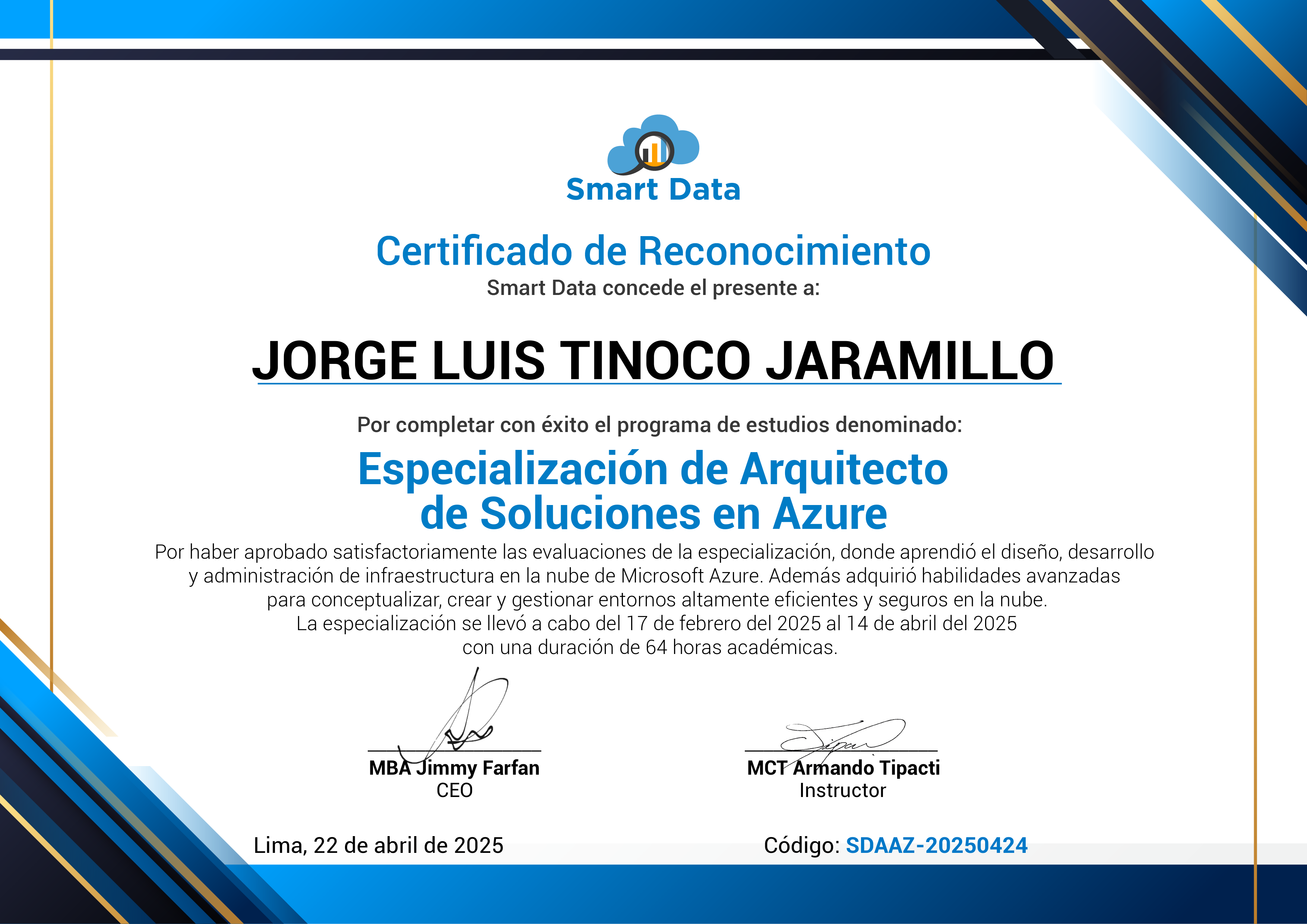 Certificado