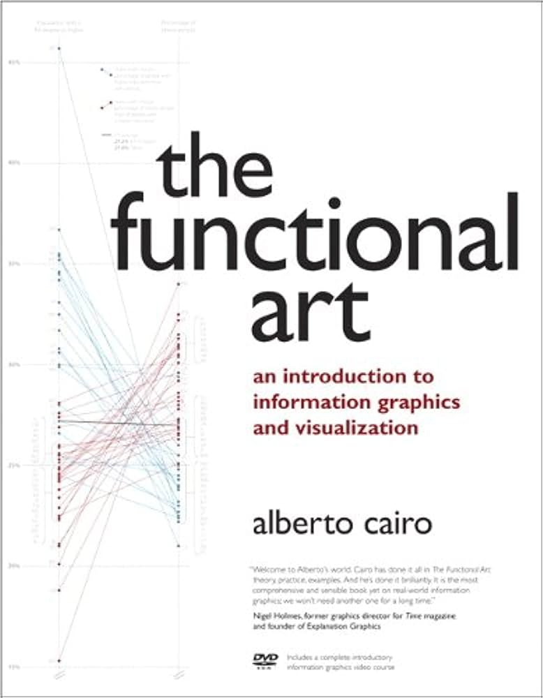 portada de The functional art: an introduction to information graphics and visualization del autor Alberto Cairo