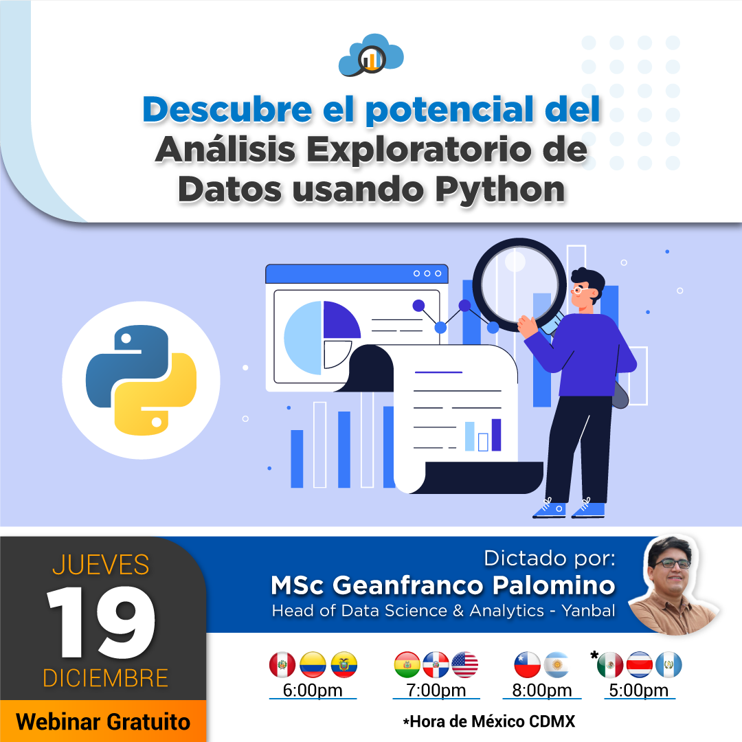 Descubre el potencial del Análisis Exploratorio de Datos usando Python