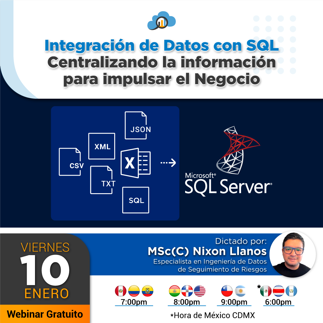 Integración de Datos con SQL: Centralizando la información para impulsar el Negocio