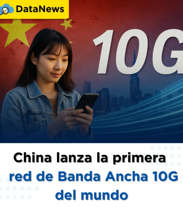 China lanza la primera red de Banda Ancha 10G del mundo