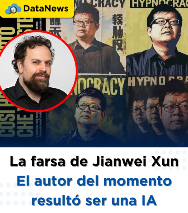 La farsa de Jianwei Xun: El autor del momento resultó ser una IA