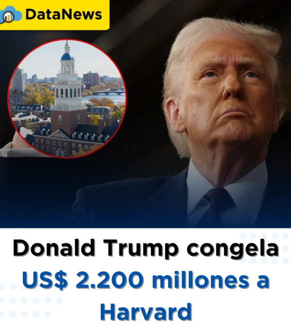 Trump congela US$ 2.200 millones a Harvard