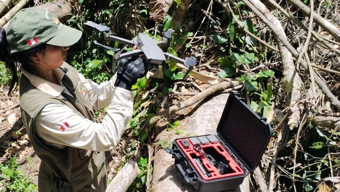 Uso de drones para el cuidado de la Amazonía 
