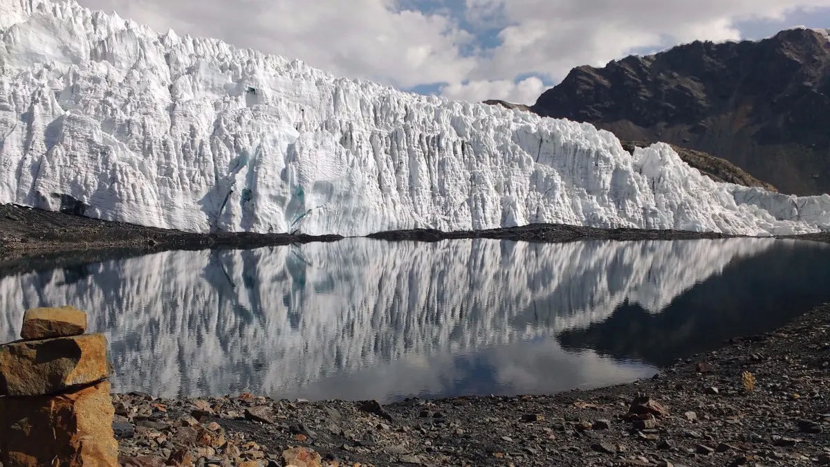 Glaciares de la cordillera peruana