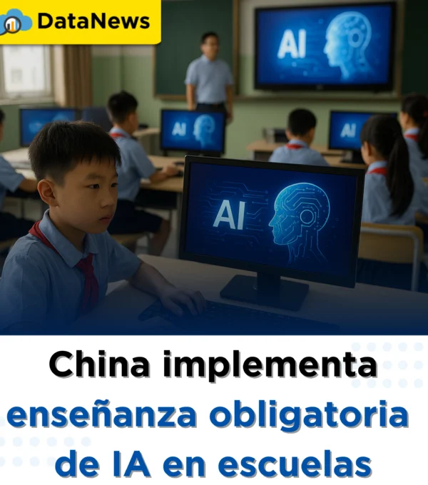China implementa enseñanza obligatoria de IA en escuelas