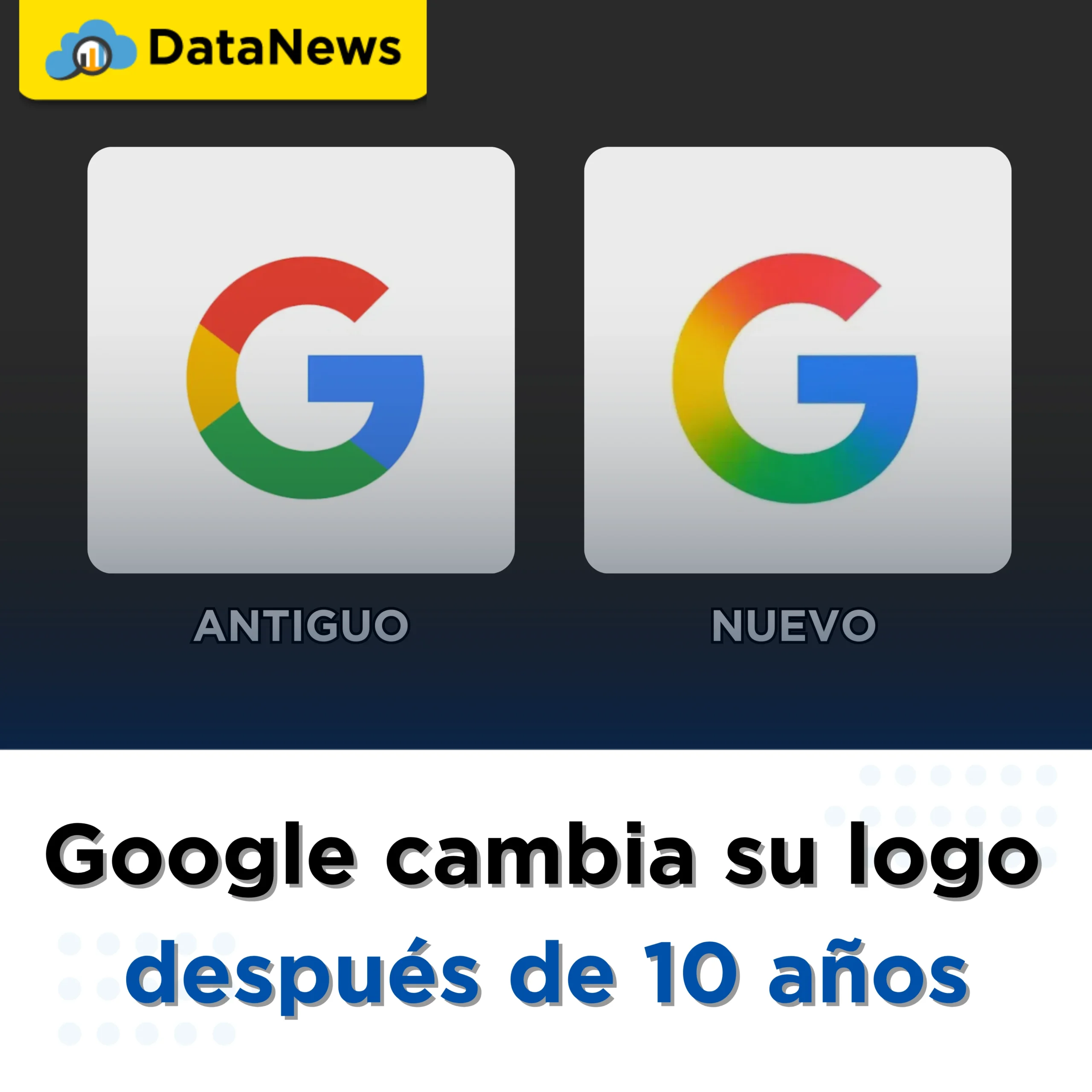 Google cambia su logo luego de 10 años