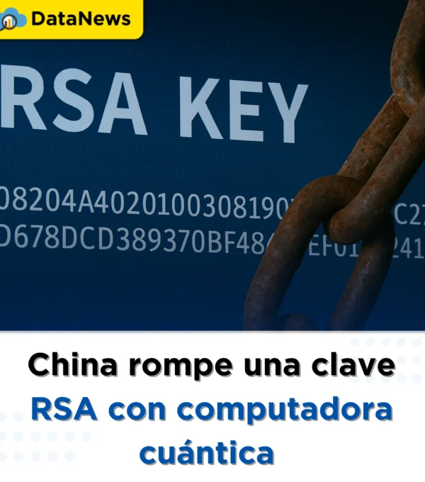China rompe una clave RSA con computadora cuántica