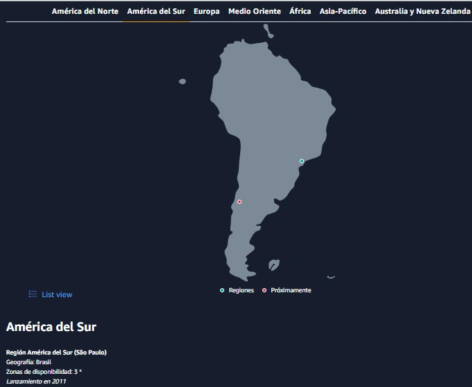 Nueva Región AWS Chile 2026