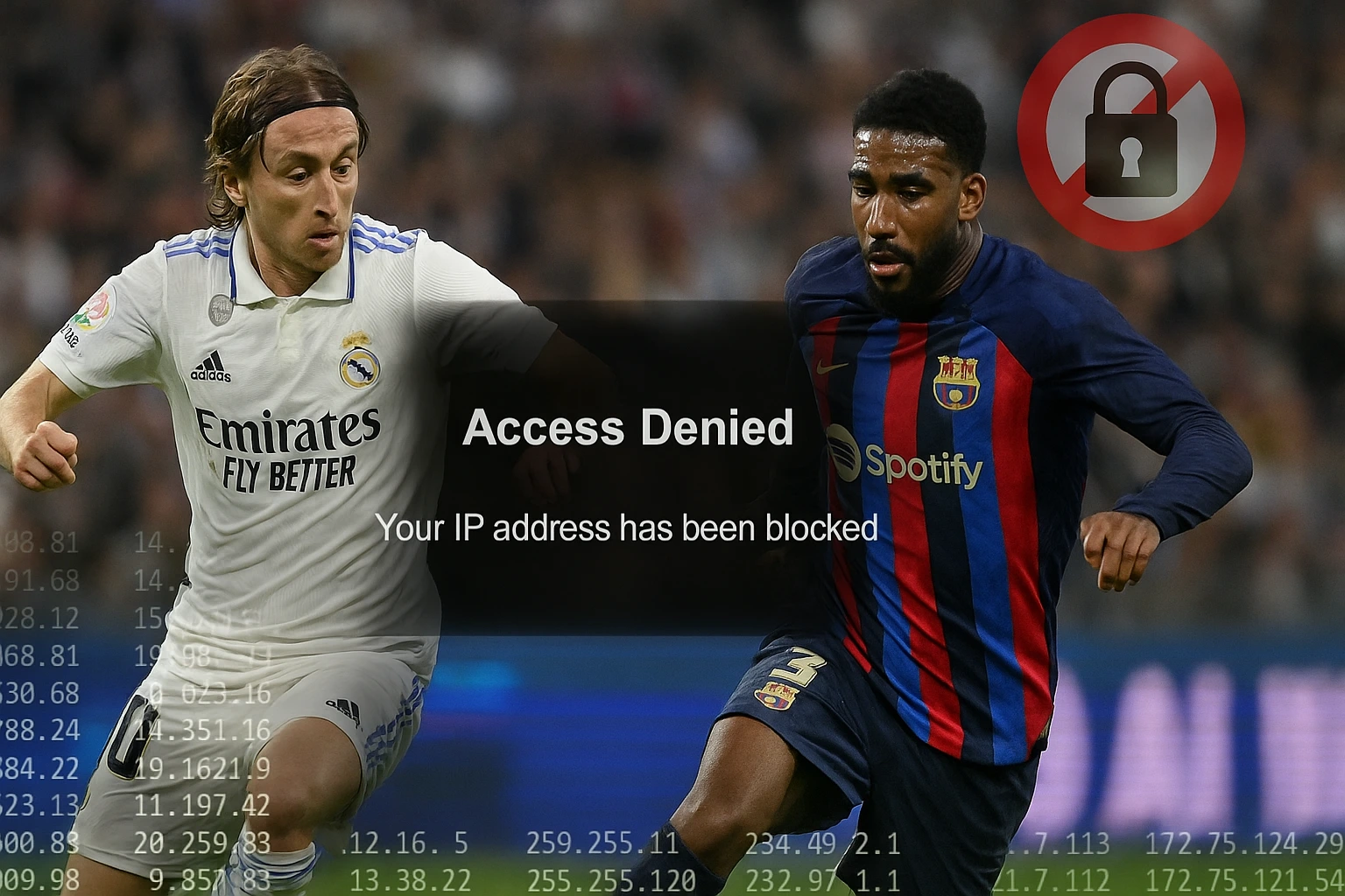 Bloqueos IP de web