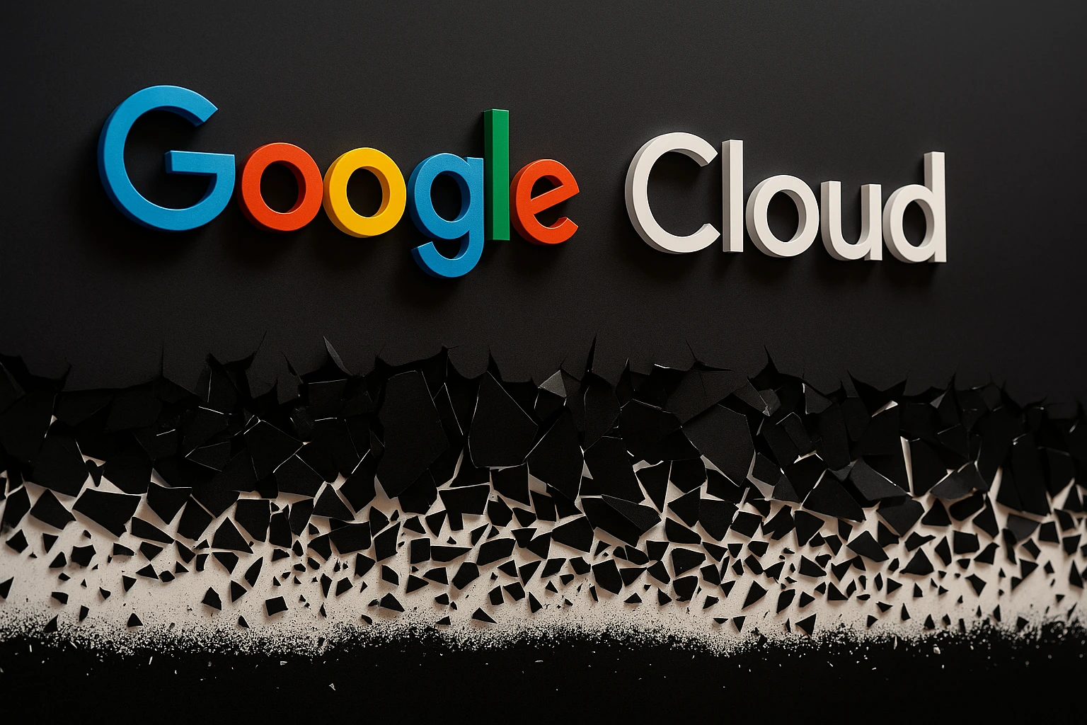 GOOGLE CLOUD se cae estrepitosamente 