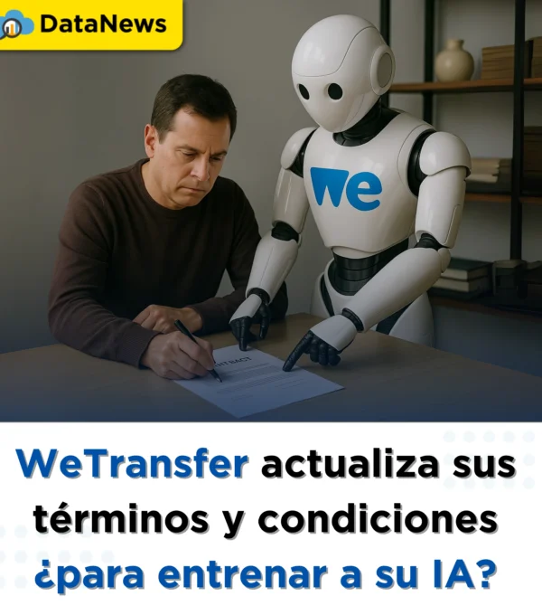 ¿WeTransfer entrena su IA con archivos de usuarios? : La polémica en su clausula que debes conocer