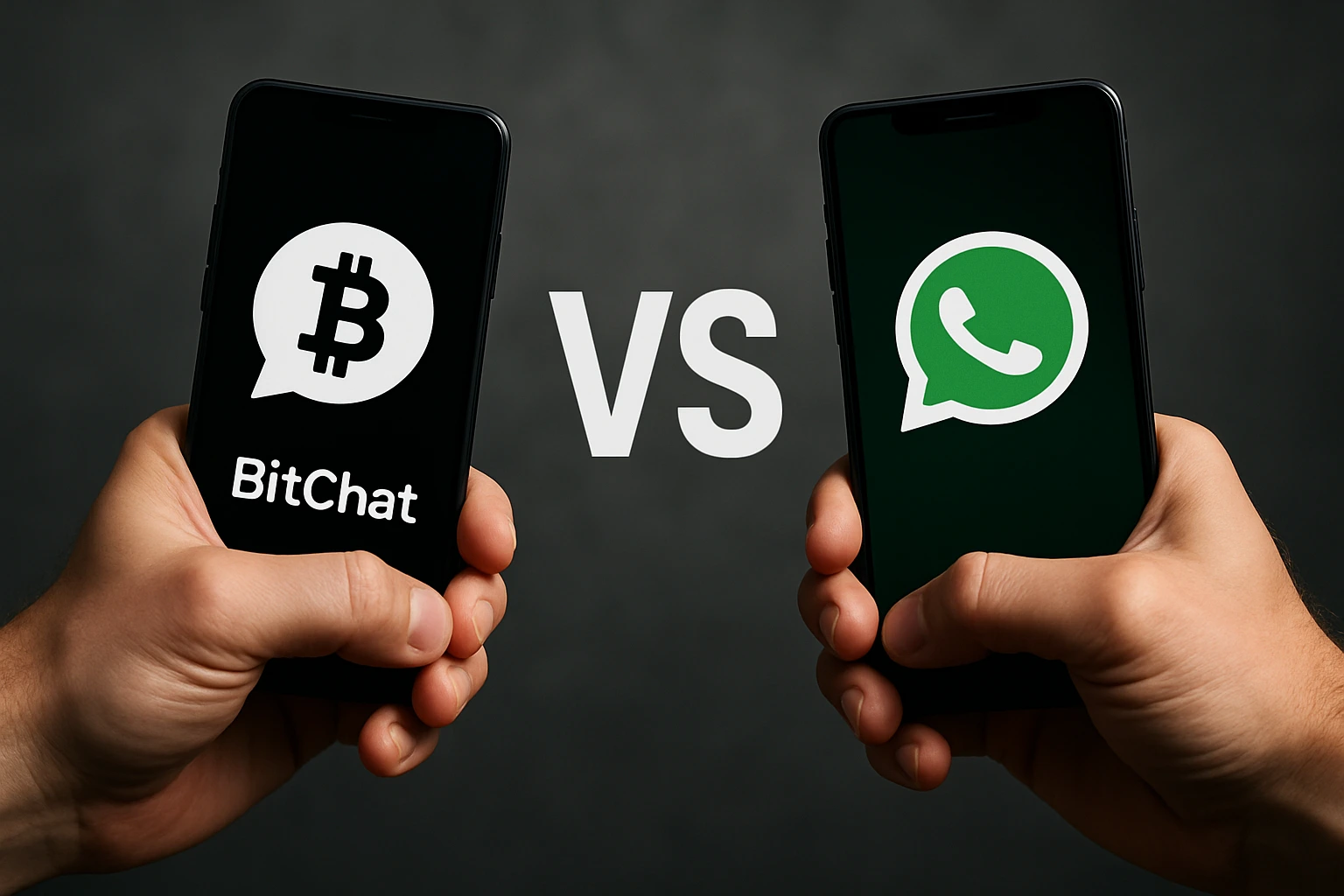 Bitchat vs WhatsApp