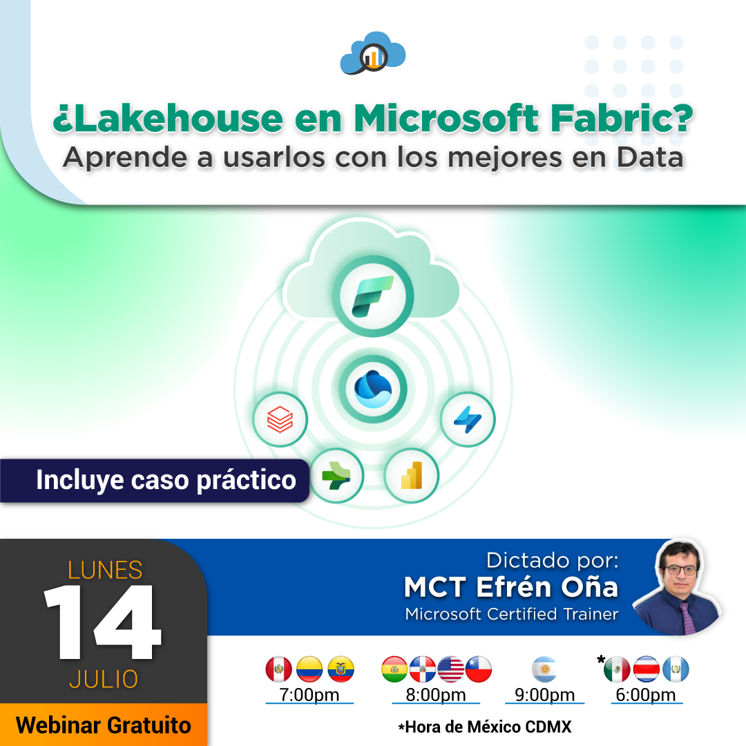 ¿Lakehouse en Microsoft Fabric? Aprende a usarlos con los mejores en Data
