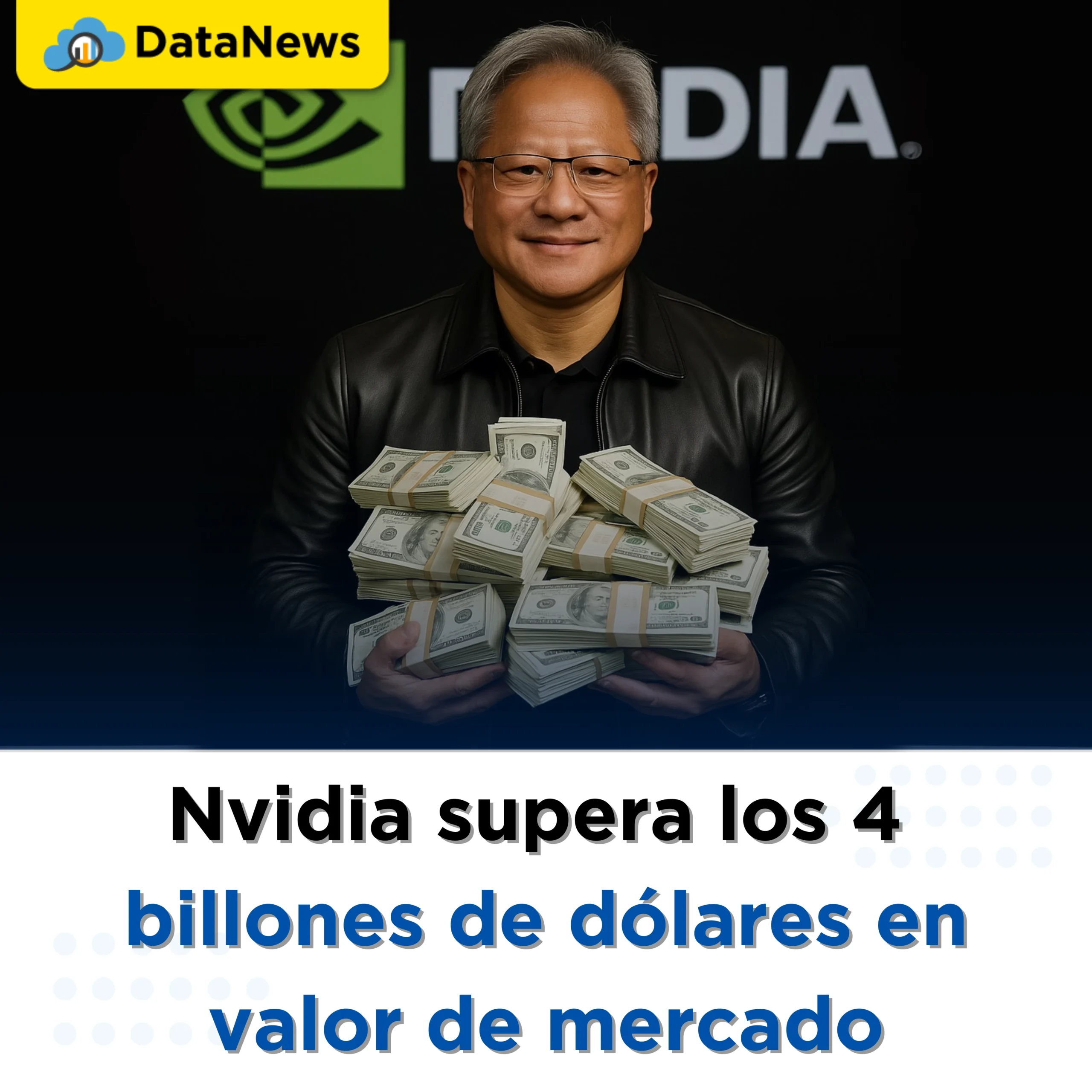 Histórico: Nvidia alcanza los 4 billones