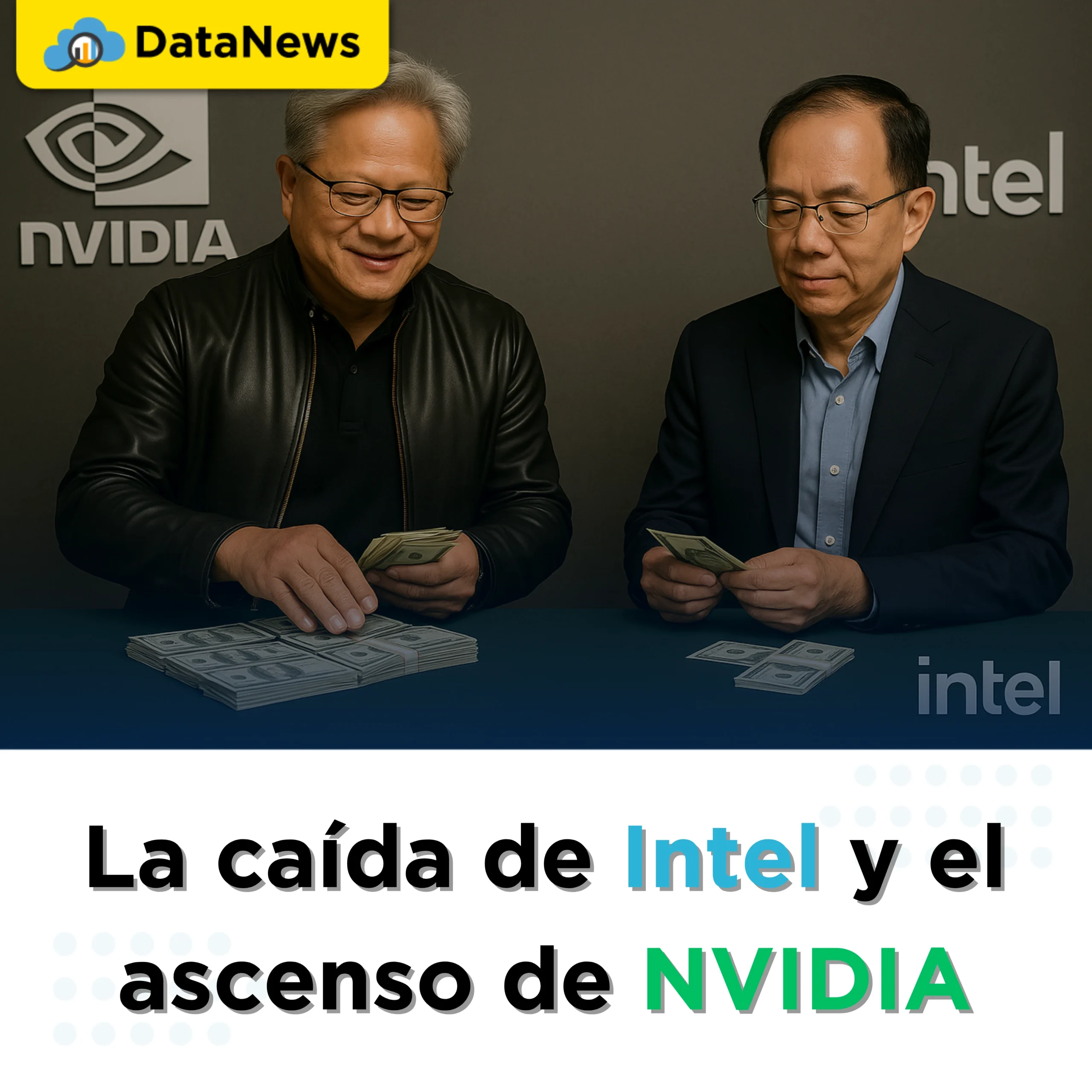 La caída de Intel y el ascenso de NVIDIA