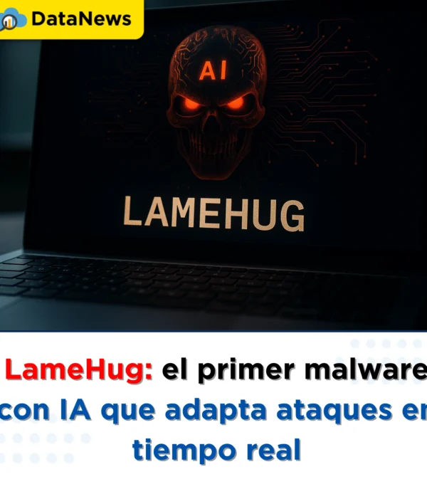 LameHug: el primer malware con inteligencia artificial que adapta ataques en tiempo real