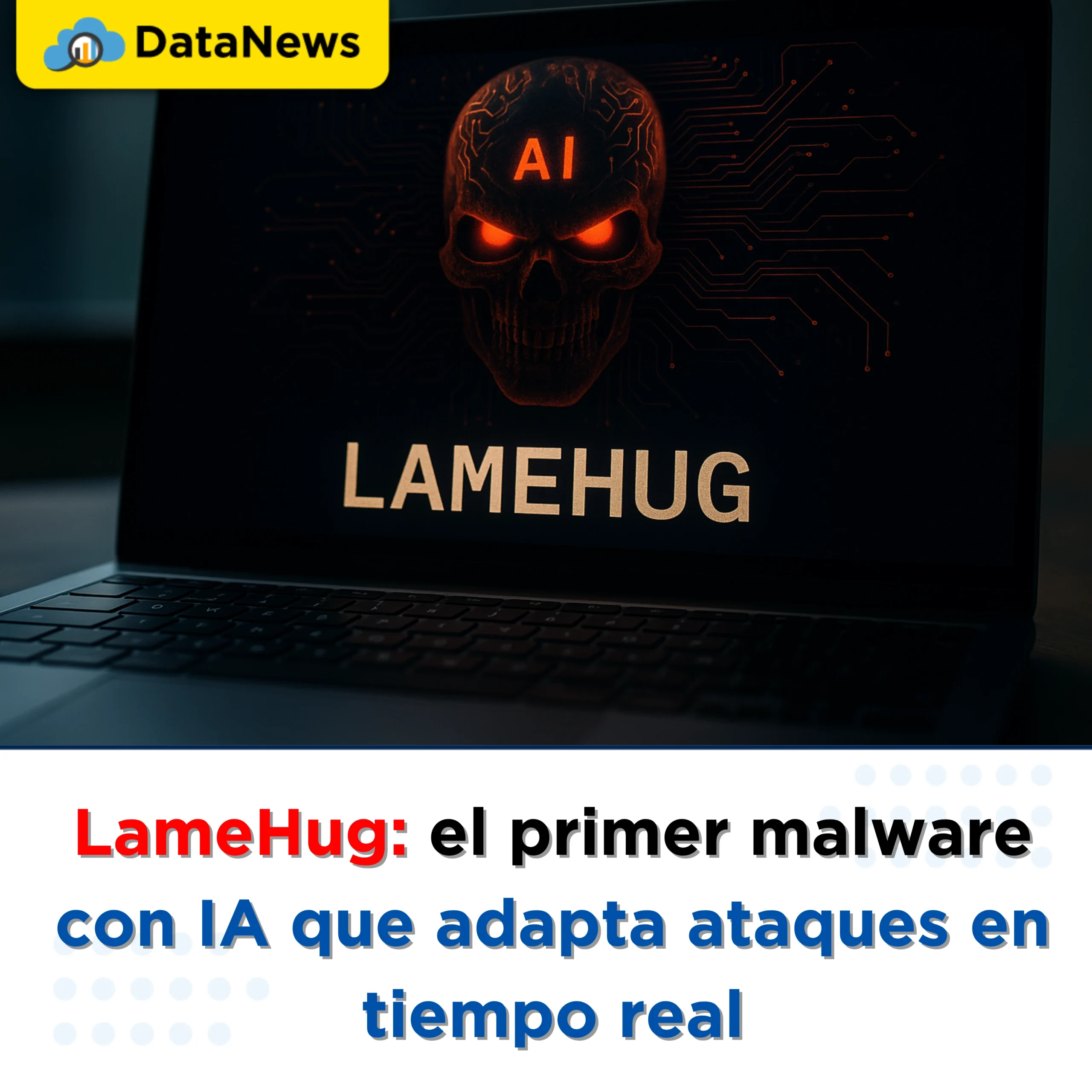 LameHug: el primer malware con inteligencia artificial que adapta ataques en tiempo real