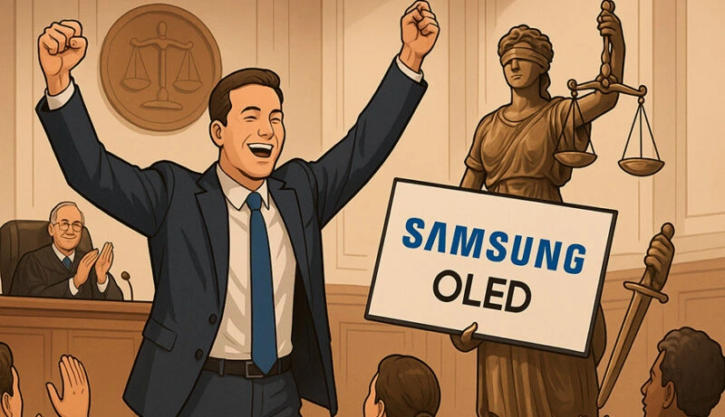 Samsung llevó el caso a tribunales 