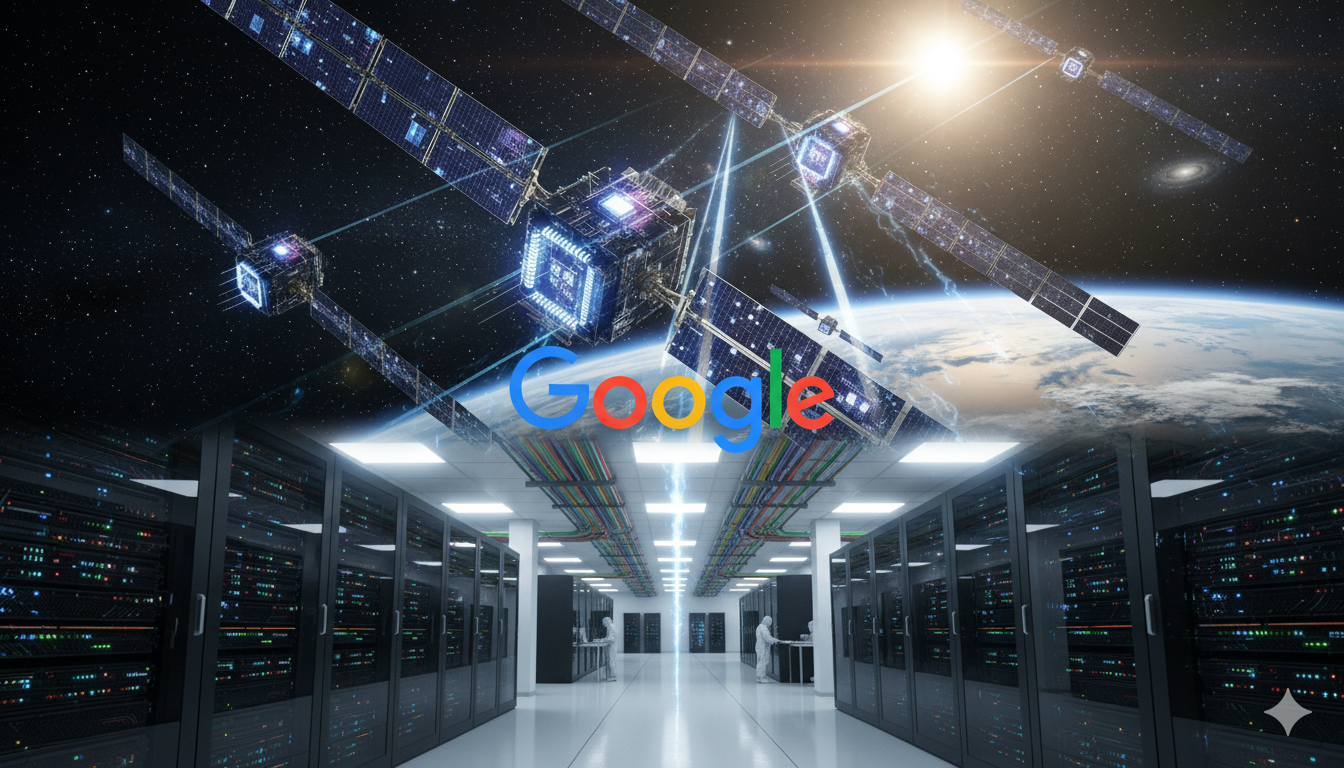 Chips de IA en el espacio: Google prepara su red de satélites que funcionará con energía del Sol