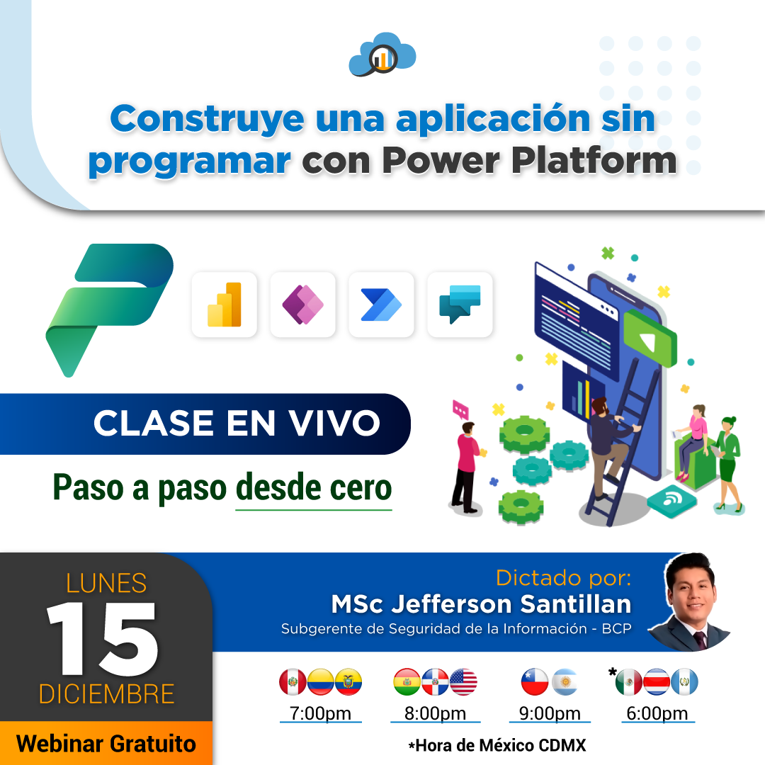 Construye una aplicación sin programar con Power Platform