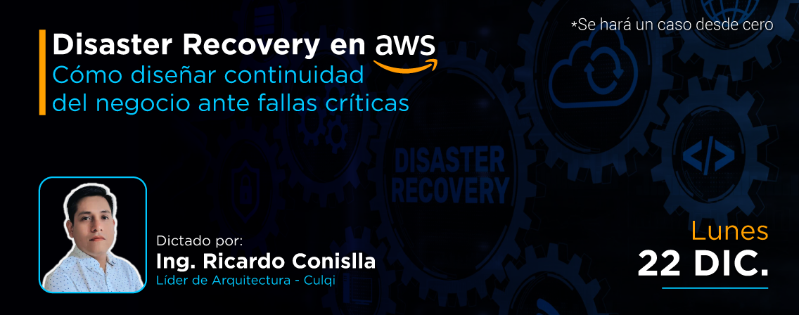 Disaster Recovery en AWS Cómo diseñar-banner