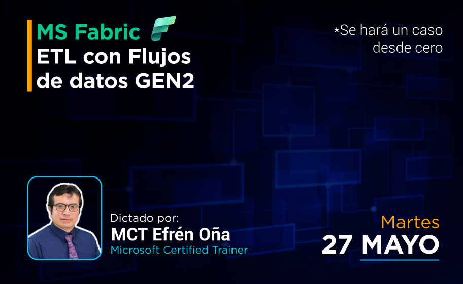 MS fabric ETL con Flujos-web3