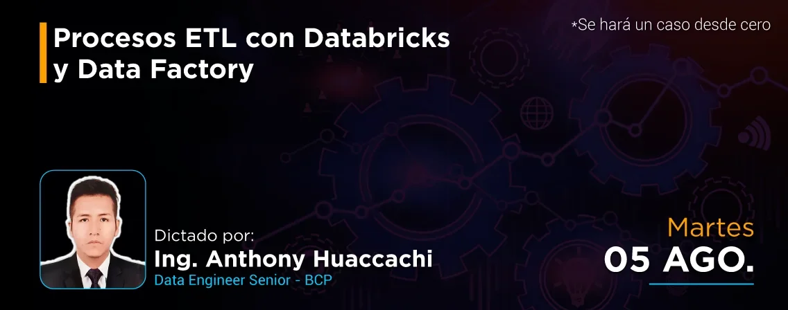 Procesos ETL con Databricks y data factory-banner